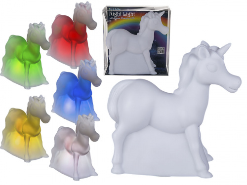 Veilleuse licorne change de couleur + confiseries Veilleuse licorne change de couleur + confiseries