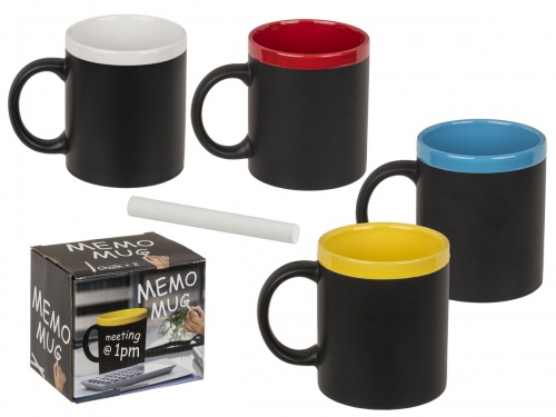 Mug mémo et craie + confiseries