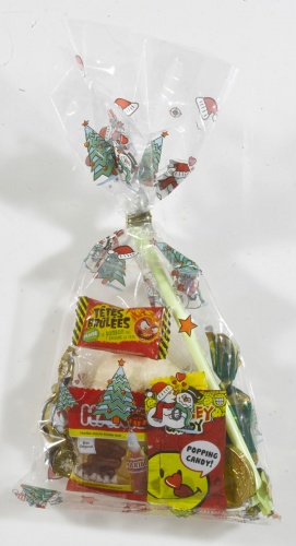 Sachet de confiseries de Noël