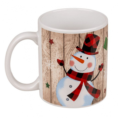 Mug noel faience + confiseries Mug noel faience + confiseries